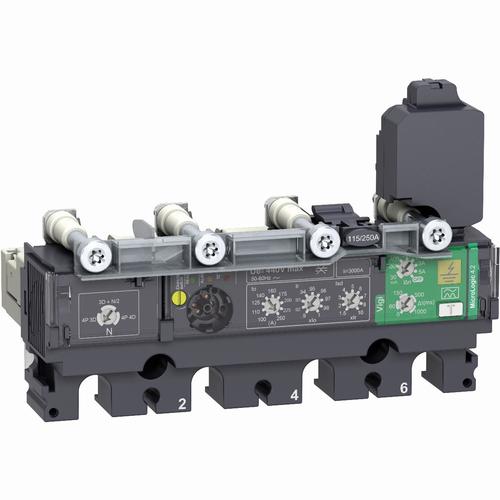 wyzwalacz elektroniczny, ComPacT NSX, MicroLogic 4.2 Vigi, 160A, 4P4D, do NSX160