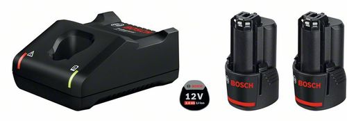 akumulator + ładowarka 2x GBA 12V 2,0Ah + GAL