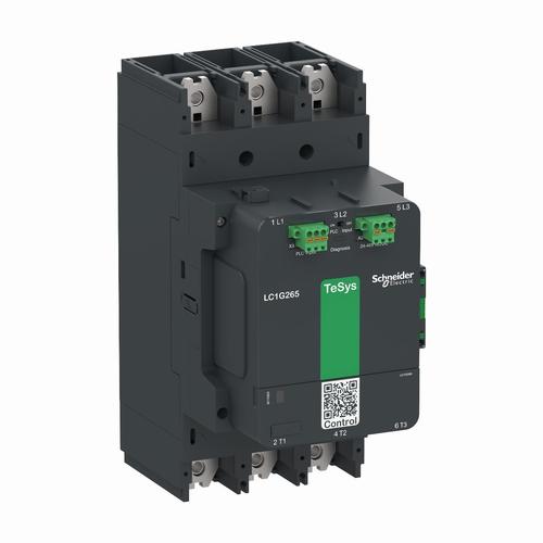 Stycznik mocy LC1G265LSEA TeSys Giga, 3 biegunowy (3NO), AC-3