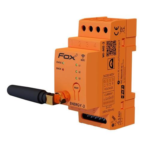 monitor energii elektrycznej WI-FI 3F+N,FOX ENERGY 3, WI-MEF3 200A