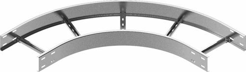 LDSP300H100 łuk 90° - grubość blachy 1,50 mm