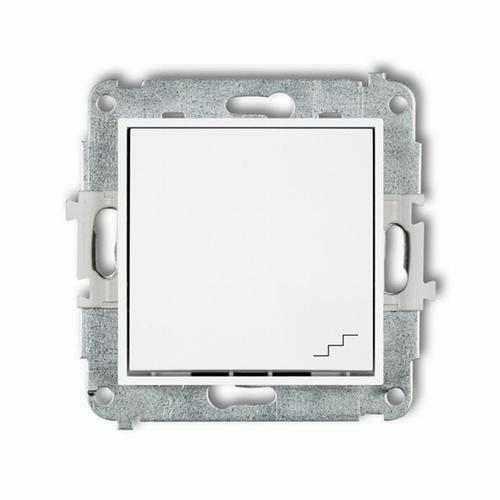 MINI mechanizm łącznika schodowego biały mat