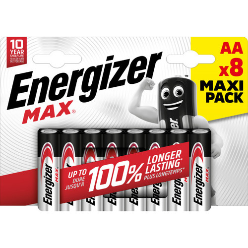 bateria ENERGIZER MAX AA LR6 /8 eco