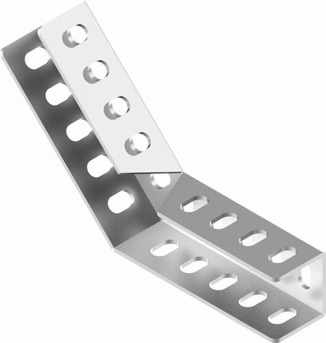 LWK45E łącznik wzmocniony 45° - grubość blachy 3,00 mm