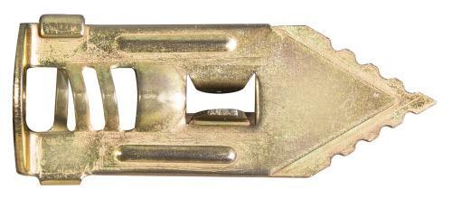 łącznik metalowy 10,5x30 mm do wbijania do płyt G-K z wkrętem 4x40mm, (op/12 szt)