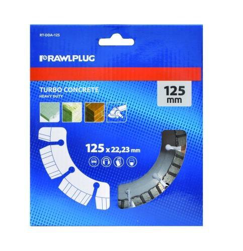 tarcza diamentowa TURBO CONCRETE  125X22,23mm
