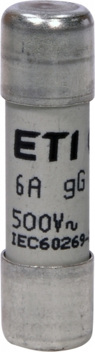 wkładka topikowa cylindryczna CH10x38 gG 6A/500V 002651015
