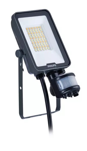 naświetlacz LED BVP167 LED24 20W 2200lm 3000K, 4000K, 6500K SWB MDU z czujnikiem ruchu Ledinaire "all-in-one"