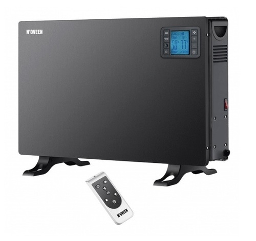 grzejnik konwektorowy 2000W LCD SMART BLACK NOVEEN