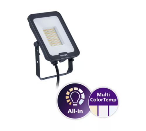 naświetlacz LED BVP167 LED60 50W 6000lm 3000K, 4000K, 6500K SWB Ledinaire "all-in-one"