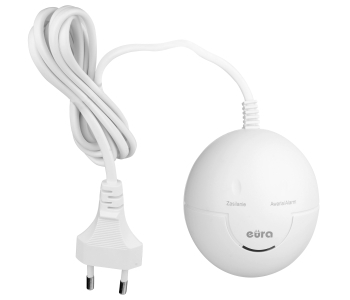czujnik gazu "EURA" GD-02A2 -
230V/50Hz - AC 230V, przewód 1,5 m,
metan, żywotność sensora 5 lat
