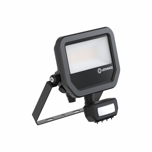 naświetlacz LED FLOODLIGHT 17W (20W) 2400lm 4000K PS SY100° czarny z czujnikiem ruchu