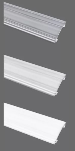 klosz PVC mleczny do profilu LED L1-L5 2,02 m