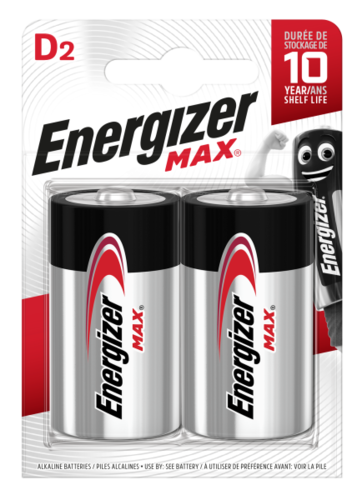 bateria ENERGIZER MAX D LR20 /2 szt.
