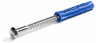 kołek uniwersalny 4ALL 12x60mm z wkrętem z łbem sześciokątnym 8,0x80mm, [OP 4]