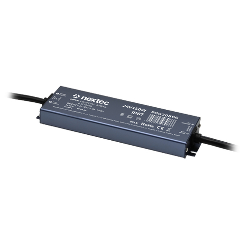 zasilacz wodoodporny SUPER SLIM 24V / IP67 / 6,3A / 150W