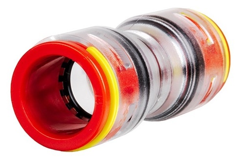 złączka przelotowa do mikrorurek 12/8mm