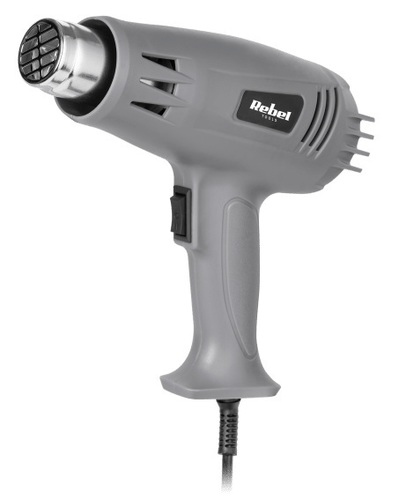 opalarka na gorące powietrze max 1600W 350/600°C 300/500 l/min REBEL