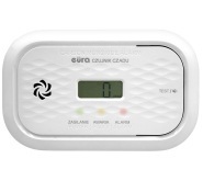 czujnik czadu "EURA" CD-72A2v4300/B - certyfikat CNBOP-PiB - wyrób budowlany, DC 3V (2x LR6), LCD, 4 lata gwarancji, test...