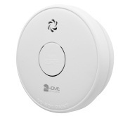 czujnik dymu "EL HOME" SD-87A2 - bateryjny 9V DC, czujnik fotooptyczny