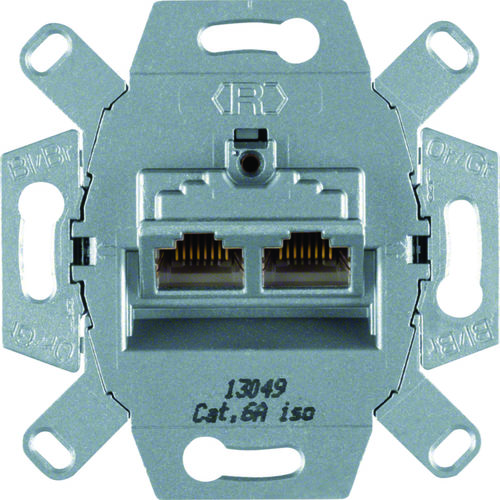 ONE.PLATFORM Mechanizm gniazda komputerowego UAE 2-kr (RJ45) ekran. kat.6a iso (4587)